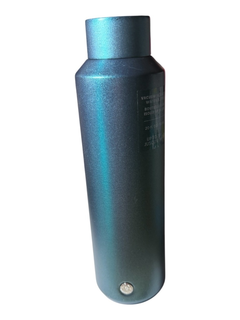 Starbucks Shimmer Teal 20oz Vacuum Insulated Water Bottle READ